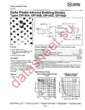 OP130 datasheet  